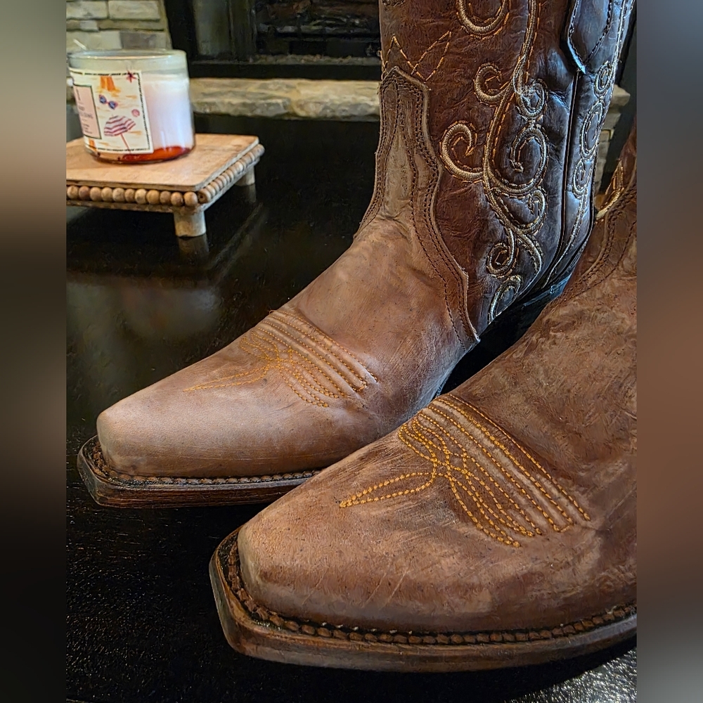 Circle G Handcrafted Cowboy Boots-NIB - Picture 3 of 8